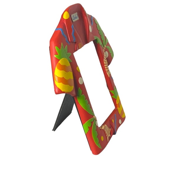 Hawaiian Shirt Photo Picture Frame Portrait Orientation For 3 1/2" X 5" Photo - Picture 6 of 15